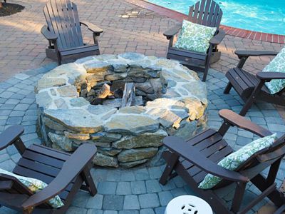 Fire Pit & Fireplace, Bedford, MA